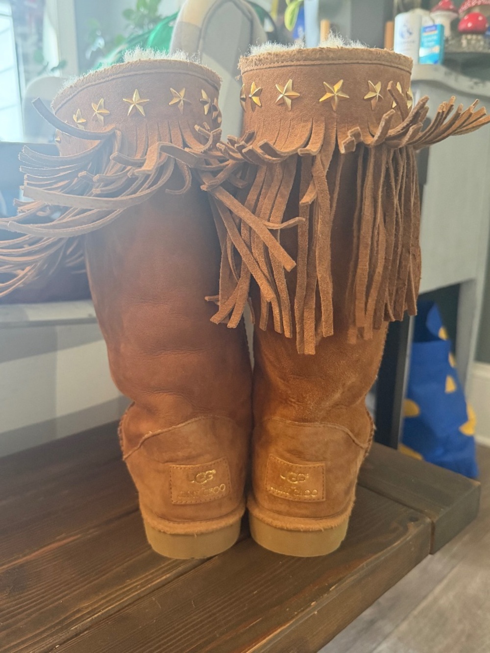 Uggs x Jimmy Choo Boots